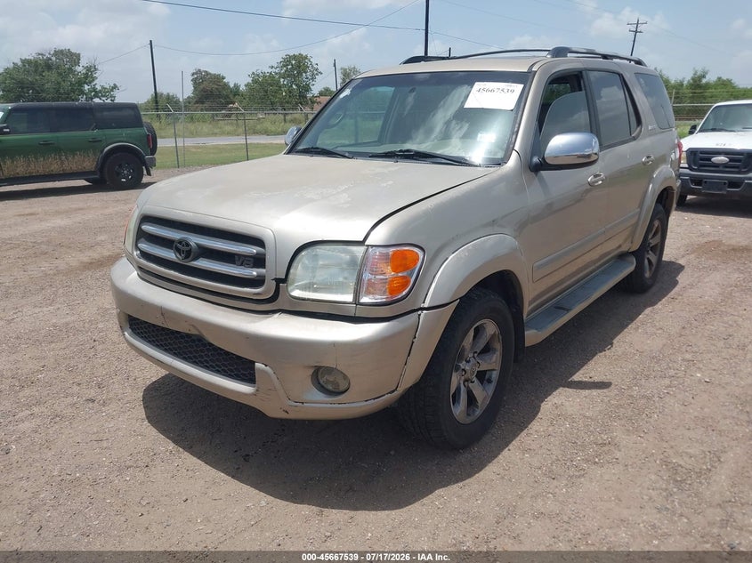 2007 Toyota Sequoia VIN 5TDZT38A77S287633 IAAI salvage auction — ALL OVER, Original (Texas), sold $500 on 2026-07-28 (photo 2)