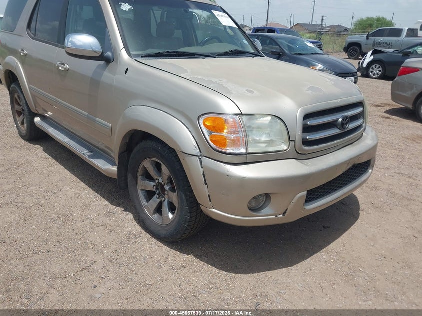 2007 Toyota Sequoia VIN 5TDZT38A77S287633 IAAI salvage auction — ALL OVER, Original (Texas), sold $500 on 2026-07-28 (photo 6)