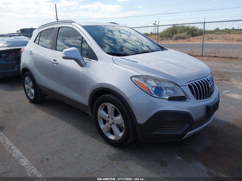 2015 Buick Encore VIN KL4CJASB3FB240004 IAAI salvage auction — SIDE, Original (Texas), sold $775 on 2026-07-29 (photo 1)