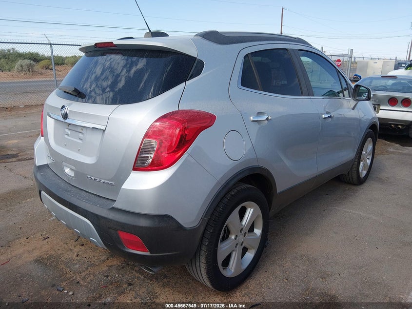 2015 Buick Encore VIN KL4CJASB3FB240004 IAAI salvage auction — SIDE, Original (Texas), sold $775 on 2026-07-29 (photo 4)