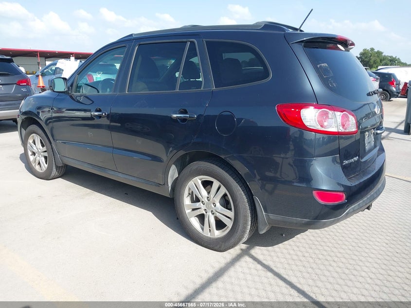 2012 Hyundai Santa fe VIN 5XYZK4AG8CG146200 IAAI salvage auction — NORMAL WEAR, Clear (Texas), sold $875 on 2026-07-30 (photo 3)