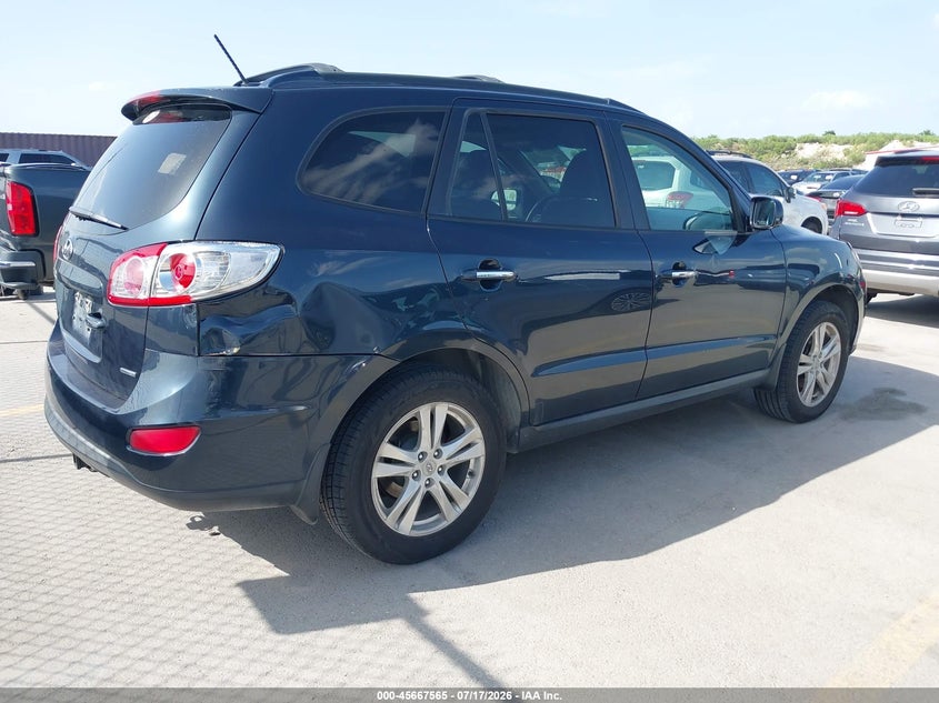2012 Hyundai Santa fe VIN 5XYZK4AG8CG146200 IAAI salvage auction — NORMAL WEAR, Clear (Texas), sold $875 on 2026-07-30 (photo 4)