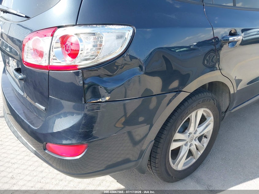 2012 Hyundai Santa fe VIN 5XYZK4AG8CG146200 IAAI salvage auction — NORMAL WEAR, Clear (Texas), sold $875 on 2026-07-30 (photo 6)