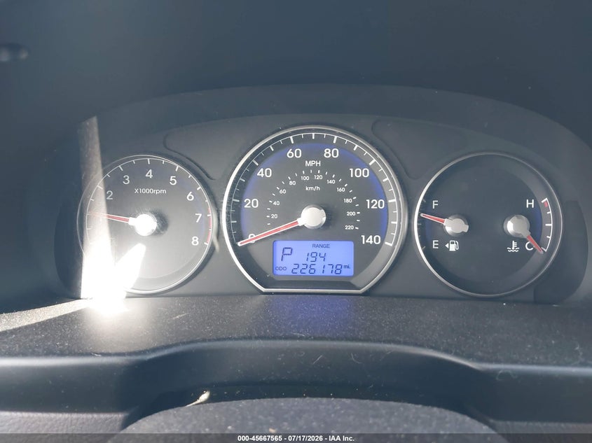 2012 Hyundai Santa fe VIN 5XYZK4AG8CG146200 IAAI salvage auction — NORMAL WEAR, Clear (Texas), sold $875 on 2026-07-30 (photo 7)