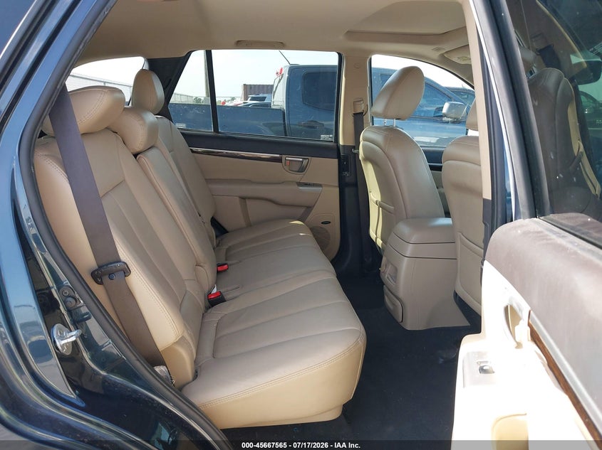 2012 Hyundai Santa fe VIN 5XYZK4AG8CG146200 IAAI salvage auction — NORMAL WEAR, Clear (Texas), sold $875 on 2026-07-30 (photo 8)