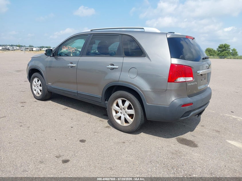 2011 Kia Sorento VIN 5XYKTDA13BG027916 IAAI salvage auction — NORMAL WEAR, Clear (Minnesota), sold $1,000 on 2026-07-29 (photo 3)