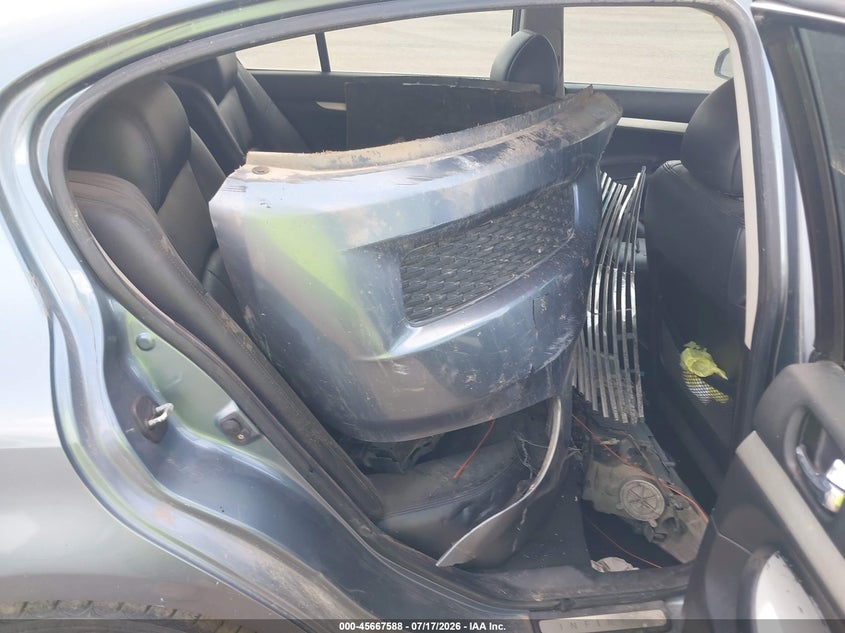 2008 Infiniti G35 VIN JNKBV61EX8M206632 IAAI salvage auction — FRONT END, Original (Texas), sold $25 on 2026-07-28 (photo 8)
