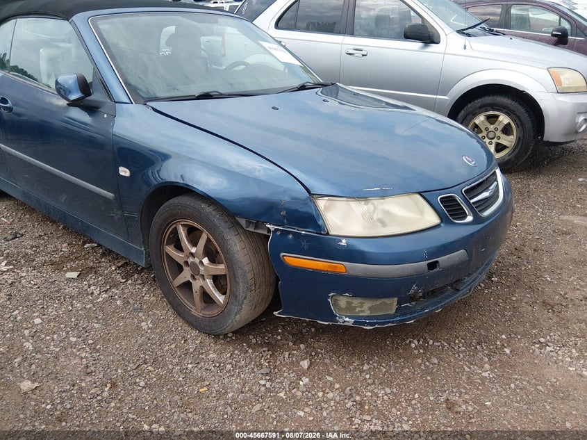 2007 Saab 9-3 VIN YS3FD79Y676002609 IAAI salvage auction — NORMAL WEAR, Clear (Alabama), sold $200 on 2026-08-19 (photo 6)