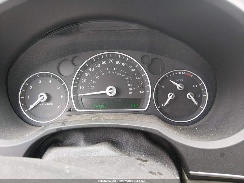 2007 Saab 9-3 VIN YS3FD79Y676002609 IAAI salvage auction — NORMAL WEAR, Clear (Alabama), sold $200 on 2026-08-19 (photo 7)