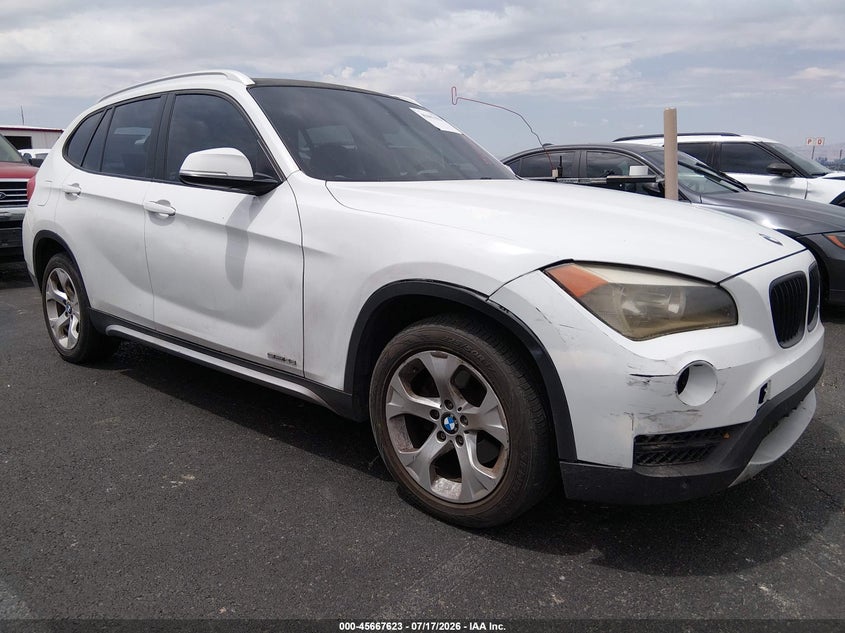 2014 BMW X1 VIN WBAVM1C55EVW46858 IAAI salvage auction — NORMAL WEAR, Regular (Nevada), sold $800 on 2026-07-31 (photo 1)