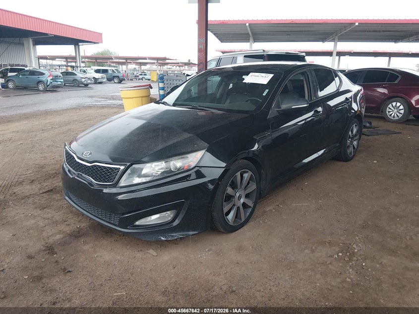 2012 Kia Optima VIN 5XXGR4A60CG001361 IAAI salvage auction — SIDE, Salvage (Arizona), sold $925 on 2026-07-29 (photo 2)