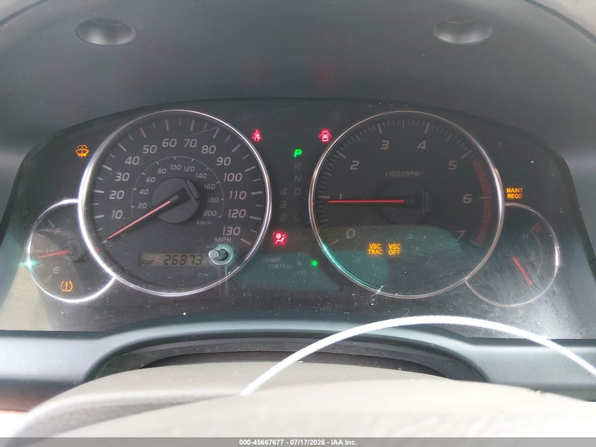 2004 Lexus Gx 470 VIN JTJBT20X640065687 IAAI salvage auction — NORMAL WEAR, Original (Texas), sold $1,150 on 2026-07-28 (photo 7)