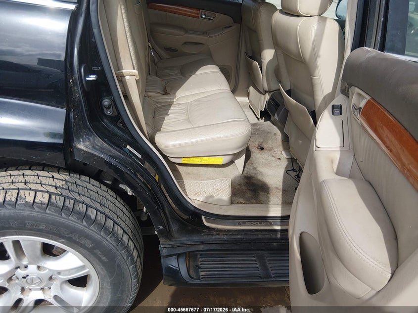 2004 Lexus Gx 470 VIN JTJBT20X640065687 IAAI salvage auction — NORMAL WEAR, Original (Texas), sold $1,150 on 2026-07-28 (photo 8)