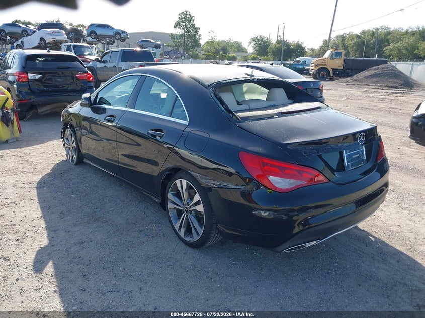 2018 Mercedes-benz Cla-klasse VIN WDDSJ4EBXJN526203 IAAI salvage auction — FRONT & REAR, Rebuildable (Florida), sold $1,350 on 2026-08-18 (photo 3)