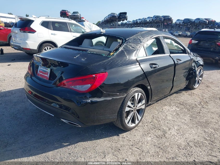 2018 Mercedes-benz Cla-klasse VIN WDDSJ4EBXJN526203 IAAI salvage auction — FRONT & REAR, Rebuildable (Florida), sold $1,350 on 2026-08-18 (photo 4)