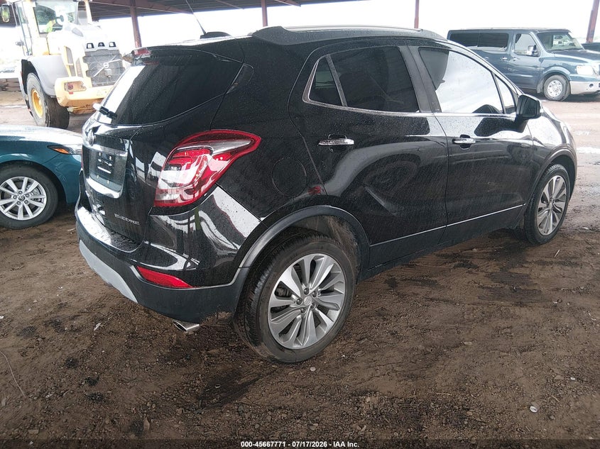 2017 Buick Encore VIN KL4CJASB9HB240074 IAAI salvage auction — FRONT END, Wait Title, sold $1,750 on 2026-08-29 (photo 4)