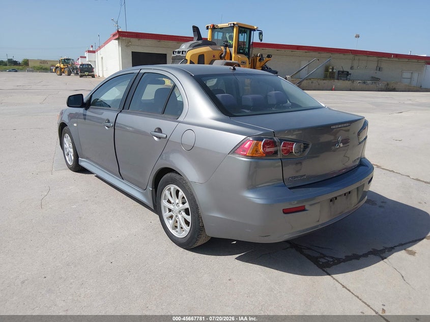 2012 Mitsubishi Lancer VIN JA32U2FU9CU024084 IAAI salvage auction — NORMAL WEAR, Original (Texas), sold $1,775 on 2026-08-03 (photo 3)