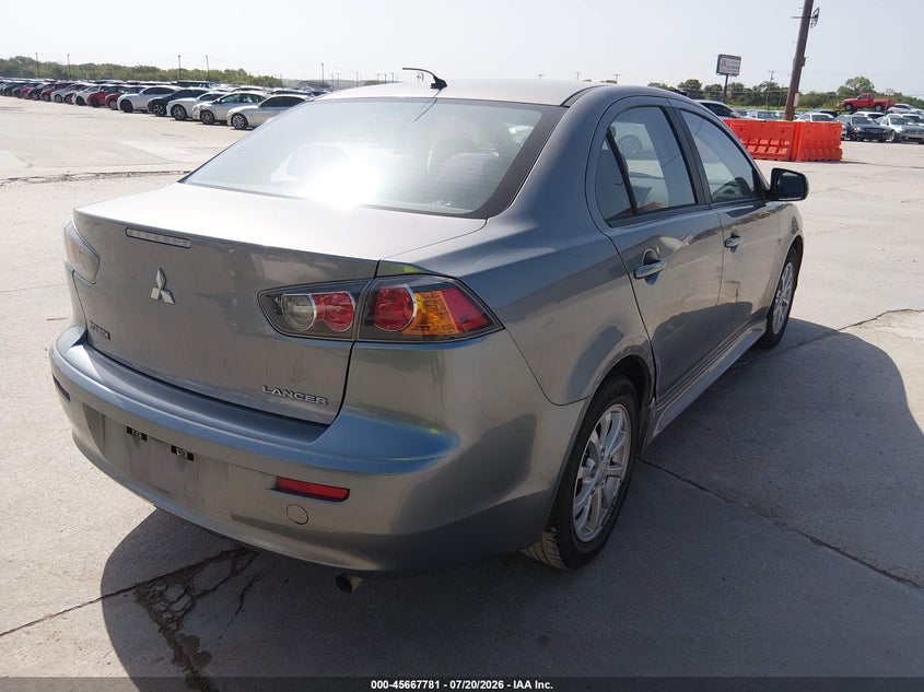 2012 Mitsubishi Lancer VIN JA32U2FU9CU024084 IAAI salvage auction — NORMAL WEAR, Original (Texas), sold $1,775 on 2026-08-03 (photo 4)
