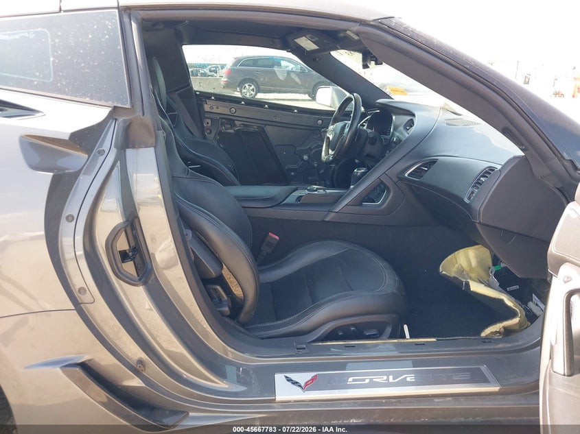 2016 Chevrolet Corvette VIN 1G1YU2D64G5606893 IAAI salvage auction — Front End, Original (Texas), sold $22,000 on 2026-09-25 (photo 5)