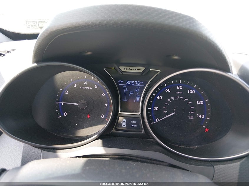 2015 Hyundai Veloster VIN KMHTC6AE6FU223206 IAAI salvage auction — UNKNOWN, Salvage Title, sold $975 on 2026-08-01 (photo 7)