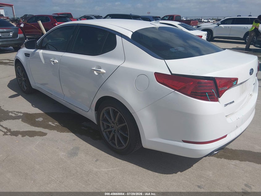 2012 Kia Optima VIN 5XXGN4A78CG028182 IAAI salvage auction — REAR END, Salvage (Texas), sold $775 on 2026-07-31 (photo 3)