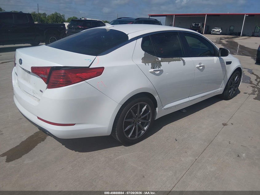 2012 Kia Optima VIN 5XXGN4A78CG028182 IAAI salvage auction — REAR END, Salvage (Texas), sold $775 on 2026-07-31 (photo 4)