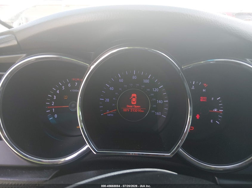 2012 Kia Optima VIN 5XXGN4A78CG028182 IAAI salvage auction — REAR END, Salvage (Texas), sold $775 on 2026-07-31 (photo 7)