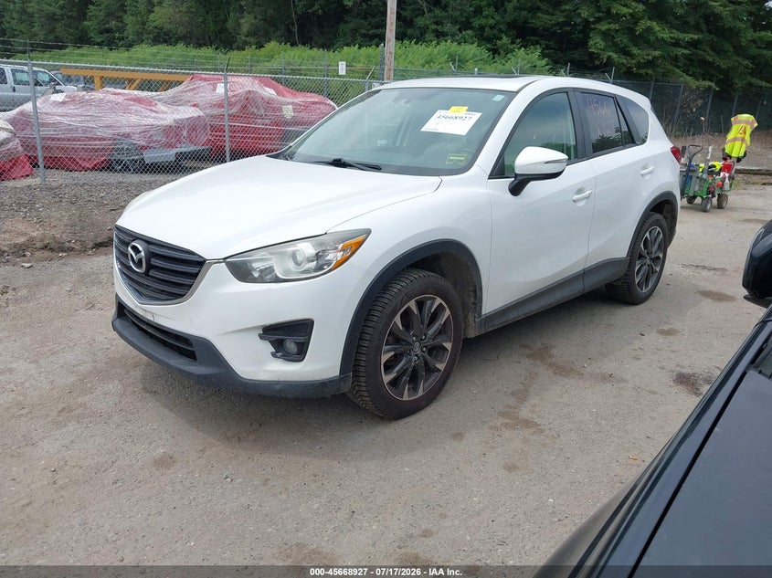 2016 Mazda Cx-5 VIN JM3KE4DY0G0694028 IAAI salvage auction — NORMAL WEAR, Salvage Title, sold $1,150 on 2026-07-27 (photo 2)