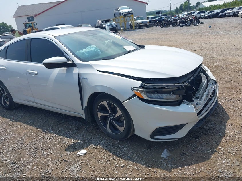 2021 Honda Insight VIN 19XZE4F5XME004119 IAAI salvage auction — FRONT END, Salvage (Pennsylvania), sold $3,400 on 2026-09-11 (photo 1)