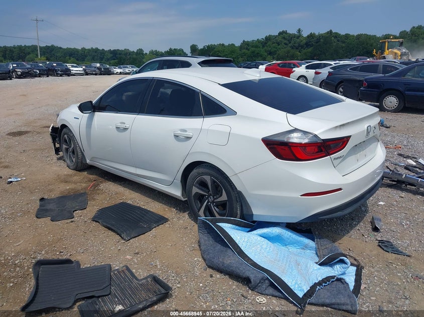2021 Honda Insight VIN 19XZE4F5XME004119 IAAI salvage auction — FRONT END, Salvage (Pennsylvania), sold $3,400 on 2026-09-11 (photo 3)