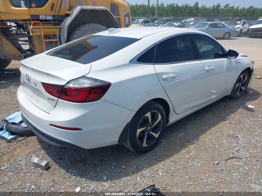 2021 Honda Insight VIN 19XZE4F5XME004119 IAAI salvage auction — FRONT END, Salvage (Pennsylvania), sold $3,400 on 2026-09-11 (photo 4)
