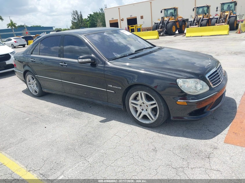 2005 Mercedes-benz S class VIN WDBNG74J55A448361 IAAI salvage auction — NORMAL WEAR, Clear (Florida), sold $1,800 on 2026-07-23 (photo 1)
