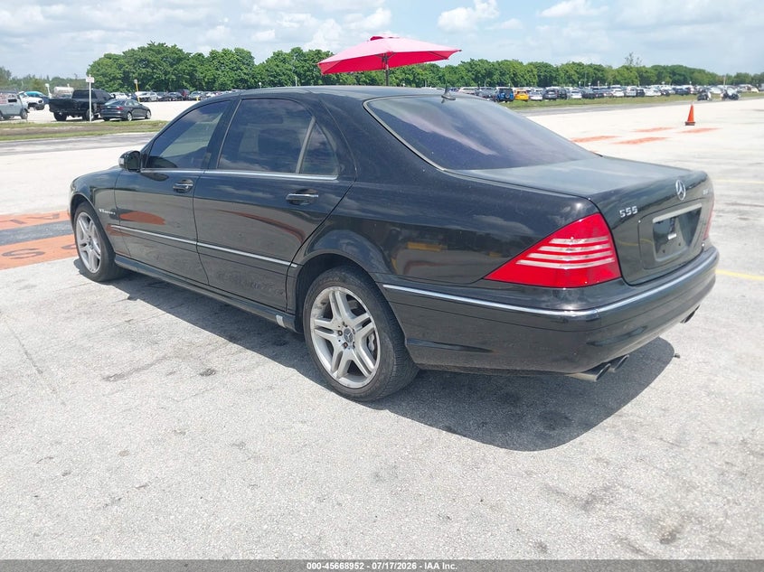 2005 Mercedes-benz S class VIN WDBNG74J55A448361 IAAI salvage auction — NORMAL WEAR, Clear (Florida), sold $1,800 on 2026-07-23 (photo 3)