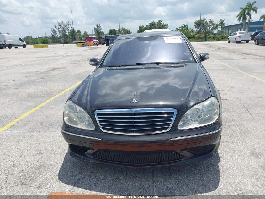 2005 Mercedes-benz S class VIN WDBNG74J55A448361 IAAI salvage auction — NORMAL WEAR, Clear (Florida), sold $1,800 on 2026-07-23 (photo 6)