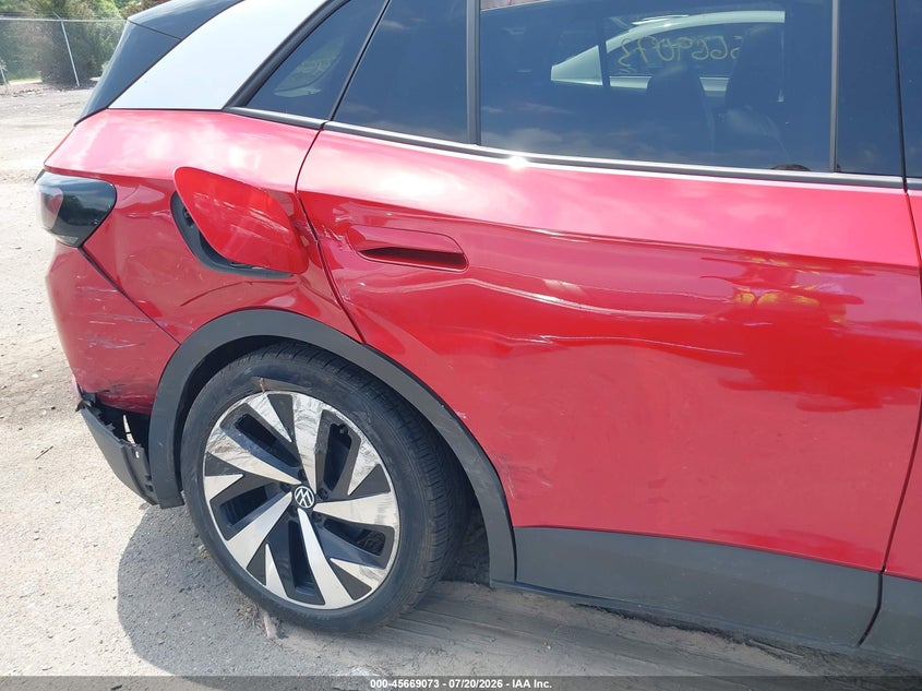 2021 Volkswagen Id.4 VIN WVGUNPE28MP058937 IAAI salvage auction — RIGHT REAR, Salvage (Virginia), sold $9,400 on 2026-08-16 (photo 6)