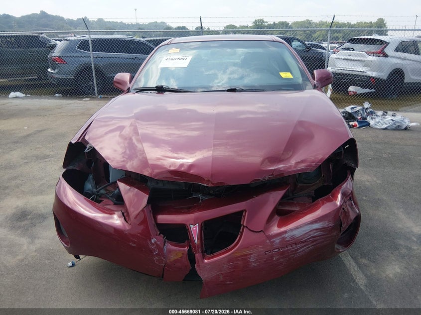 2004 Pontiac Grand prix VIN 2G2WP522641364178 IAAI salvage auction — FRONT END, Salvage (Missouri), sold $350 on 2026-09-01 (photo 6)