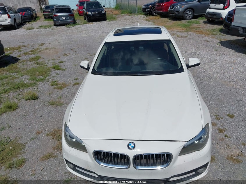 2015 BMW 5er VIN WBA5A7C58FD620838 IAAI salvage auction — NORMAL WEAR, Salvage Title, sold $375 on 2026-07-30 (photo 6)