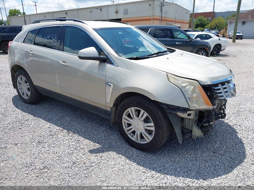 2015 Cadillac Srx VIN 3GYFNAE39FS595933 IAAI salvage auction — FRONT END, Clear (Tennessee), sold $525 on 2026-07-23 (photo 1)