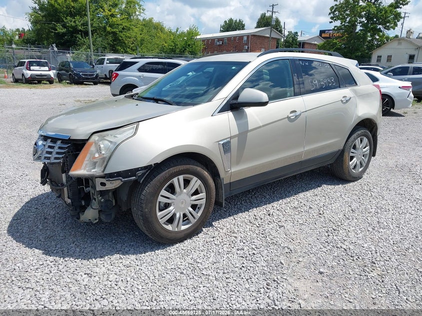 2015 Cadillac Srx VIN 3GYFNAE39FS595933 IAAI salvage auction — FRONT END, Clear (Tennessee), sold $525 on 2026-07-23 (photo 2)