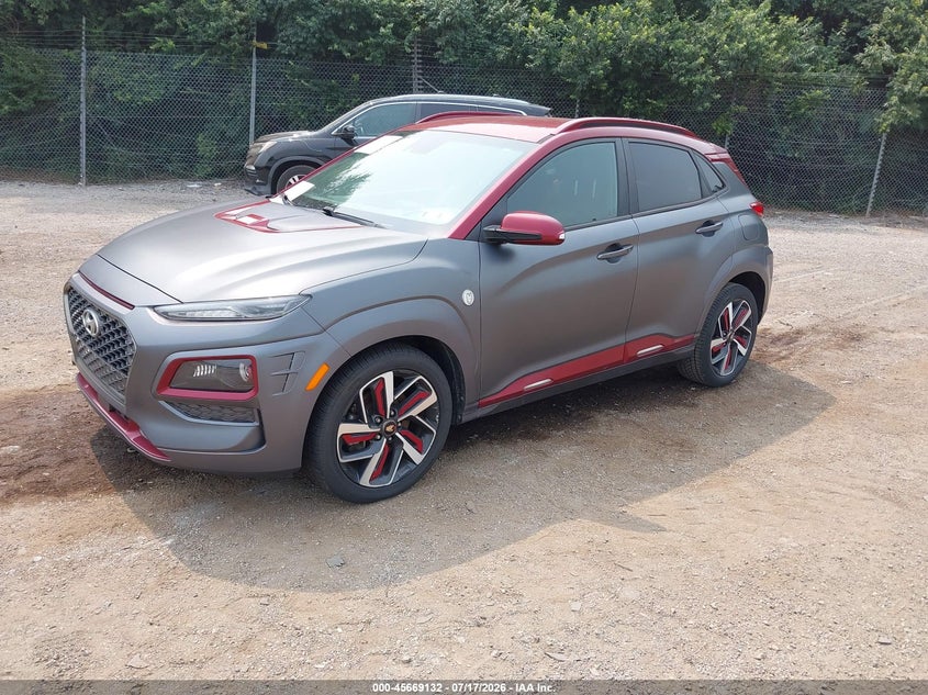 2019 Hyundai Kona VIN KM8K5CA51KU316116 IAAI salvage auction — NORMAL WEAR, Salvage Title, sold $2,500 on 2026-07-24 (photo 2)