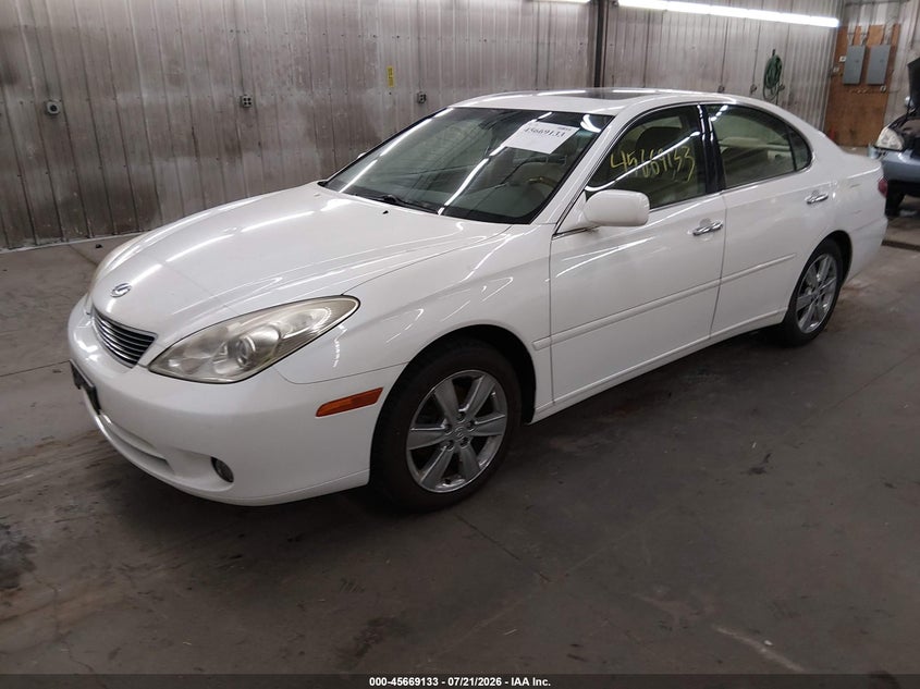 2005 Lexus Es 330 VIN JTHBA30G955090942 IAAI salvage auction — HAIL, Clear (Minnesota), sold $325 on 2026-07-28 (photo 2)