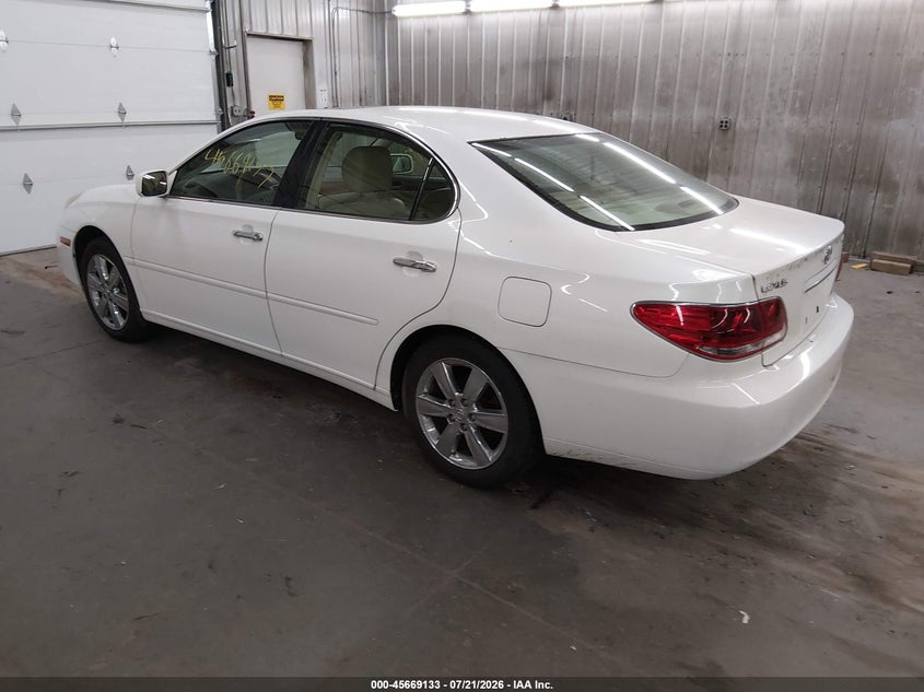 2005 Lexus Es 330 VIN JTHBA30G955090942 IAAI salvage auction — HAIL, Clear (Minnesota), sold $325 on 2026-07-28 (photo 3)