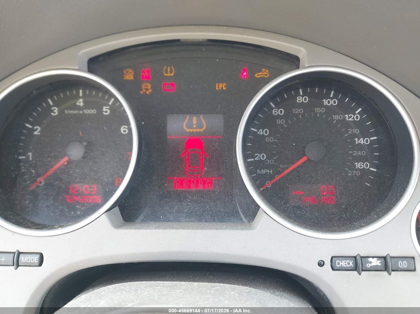 2008 Audi A4 VIN WAUDF48H88K004456 IAAI salvage auction — SIDE, Mv-907A (New York), sold $25 on 2026-07-28 (photo 7)