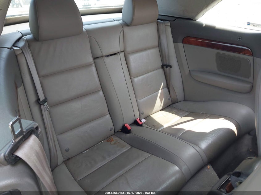 2008 Audi A4 VIN WAUDF48H88K004456 IAAI salvage auction — SIDE, Mv-907A (New York), sold $25 on 2026-07-28 (photo 8)