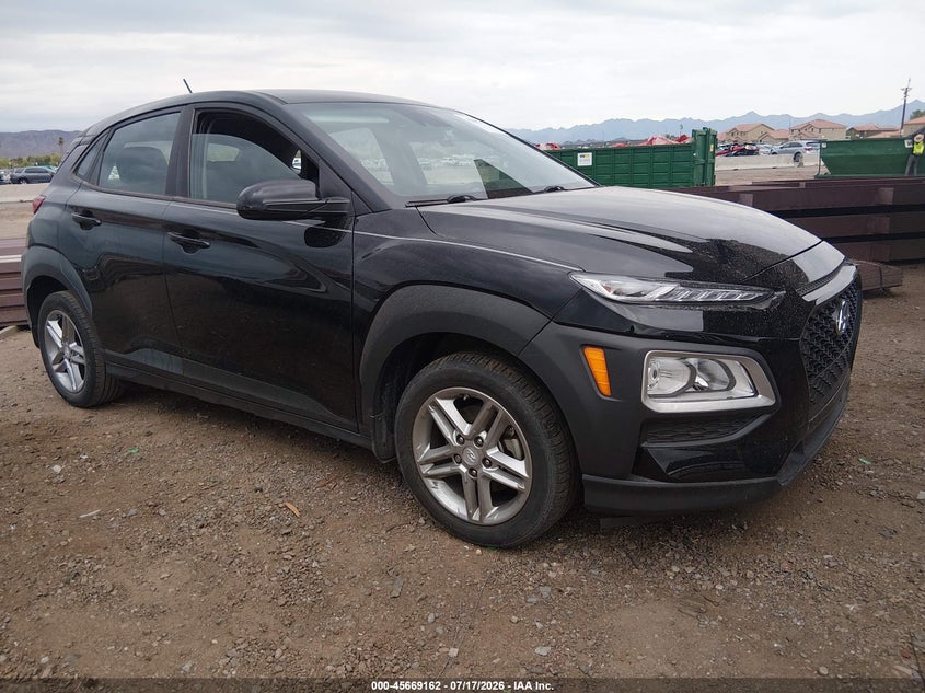 2019 Hyundai Kona VIN KM8K12AA1KU384385 IAAI salvage auction — NORMAL WEAR, Salvage Title, sold $25 on 2026-07-28 (photo 1)