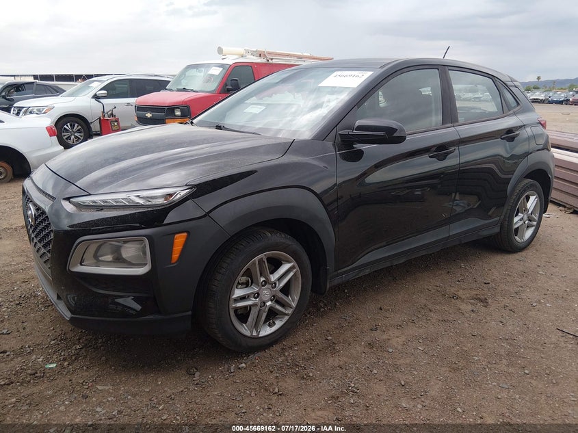 2019 Hyundai Kona VIN KM8K12AA1KU384385 IAAI salvage auction — NORMAL WEAR, Salvage Title, sold $25 on 2026-07-28 (photo 2)