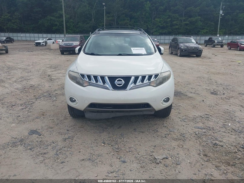 2010 Nissan Murano VIN JN8AZ1MU4AW013642 IAAI salvage auction — UNKNOWN, Salvage (Georgia), sold $775 on 2026-07-23 (photo 6)