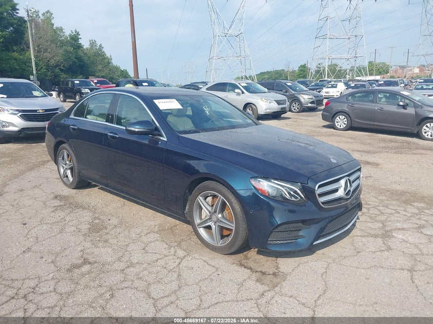 2017 Mercedes-benz E-klasse VIN WDDZF4KB5HA085005 IAAI salvage auction — ALL OVER, Wait Title, sold $7,400 on 2026-08-15 (photo 1)