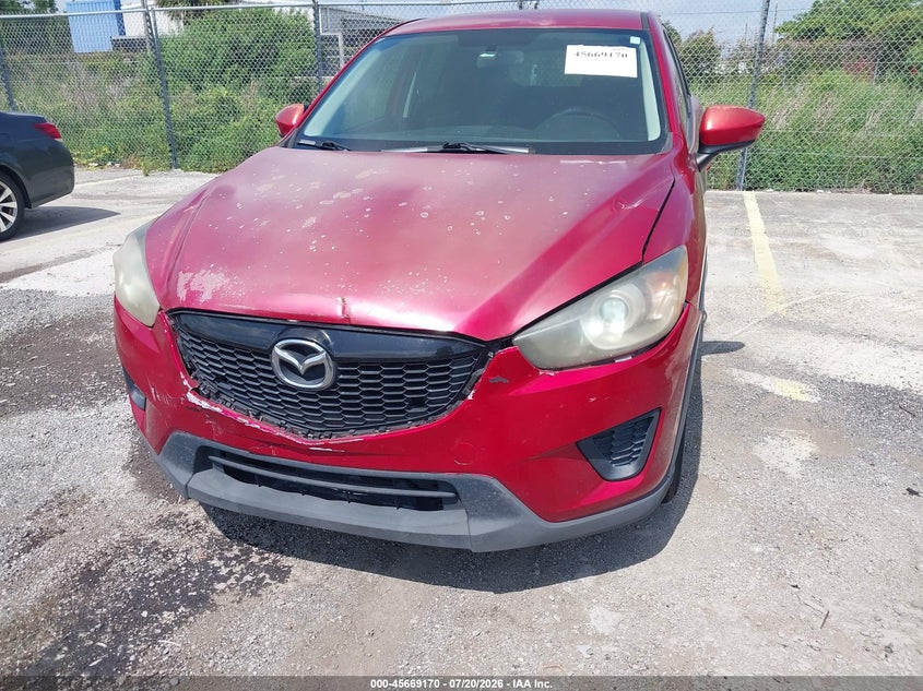2014 Mazda Cx-5 VIN JM3KE2BE2E0348105 IAAI salvage auction — FRONT END, Rebuildable (Florida), sold $1,700 on 2026-08-02 (photo 6)