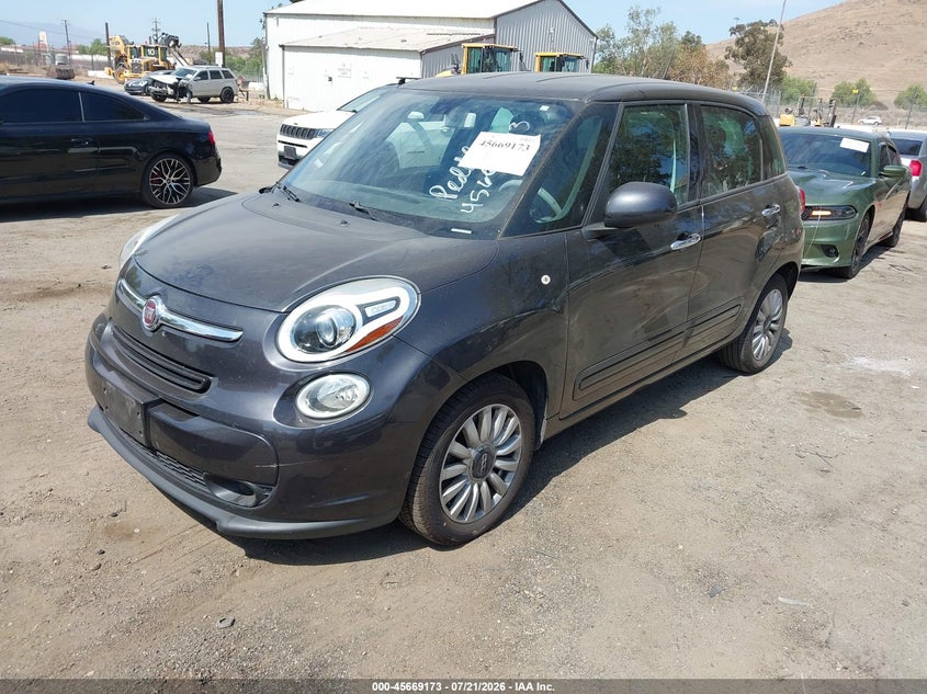 2014 Fiat 500l VIN ZFBCFABH3EZ003064 IAAI salvage auction — NORMAL WEAR, Clear - Dealer Only (California), sold $925 on 2026-08-01 (photo 2)